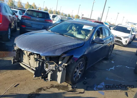 2015 Acura Tlx Tech z USA, uszkodzony, nr VIN 19UUB1F58FA009022